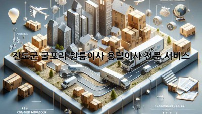 진도군 굴포리 원룸이사? 용달이사 전문 서비스!
